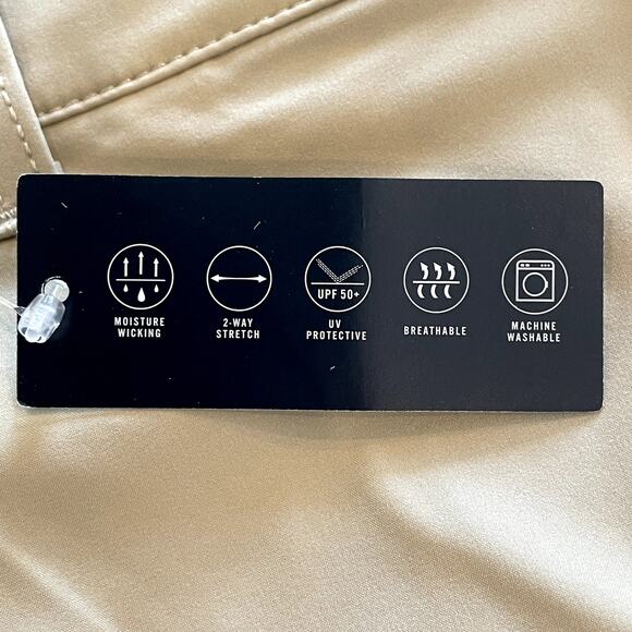 J.Crew Factory 9 Inch Tech Short Golf Performance Boat Vacation AL096 Dust 34 - Picture 12 of 13